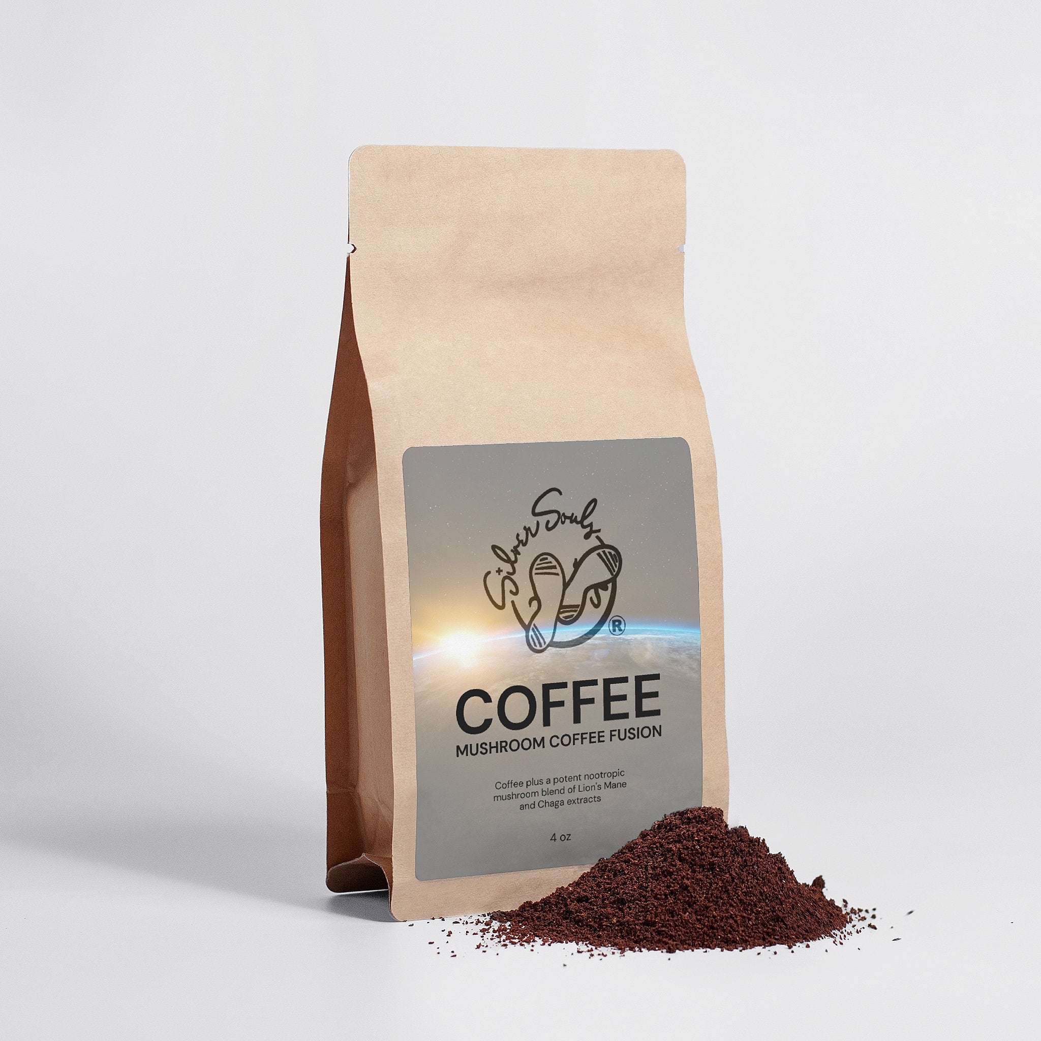 Mushroom Coffee Fusion - Lion’s Mane & Chaga 4oz