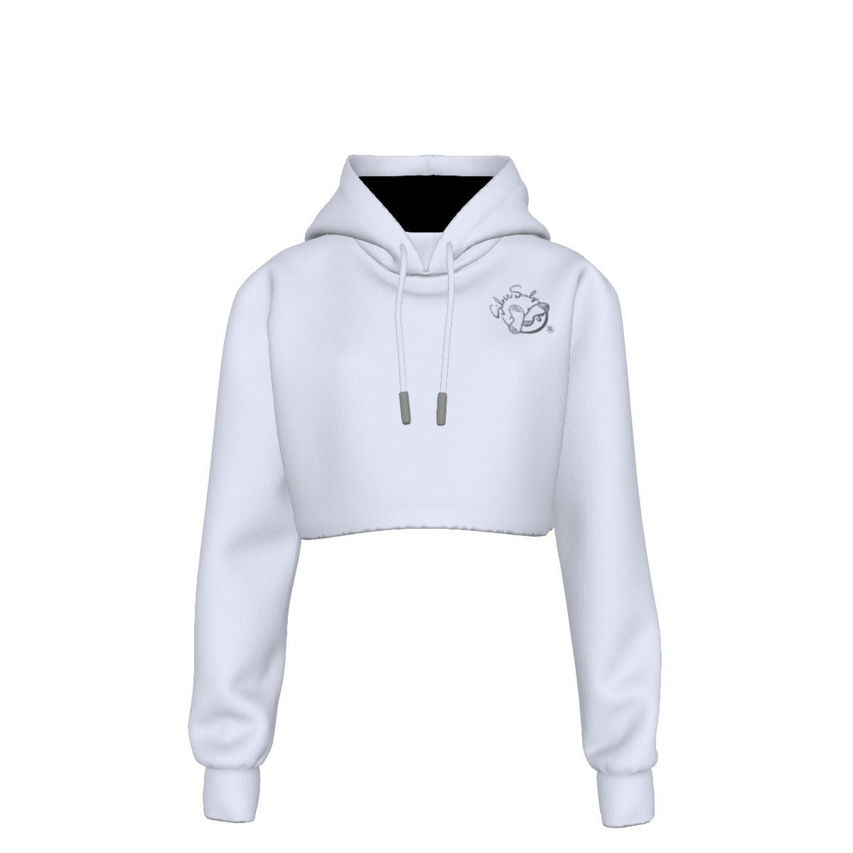 All-Over Print Women's Crop Top Hoodie