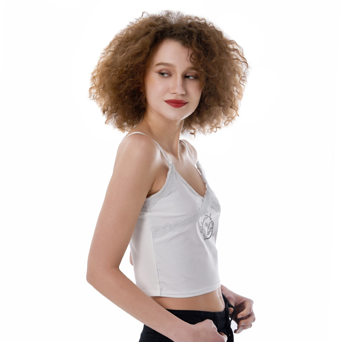All-Over Print Women's Lace Camisole