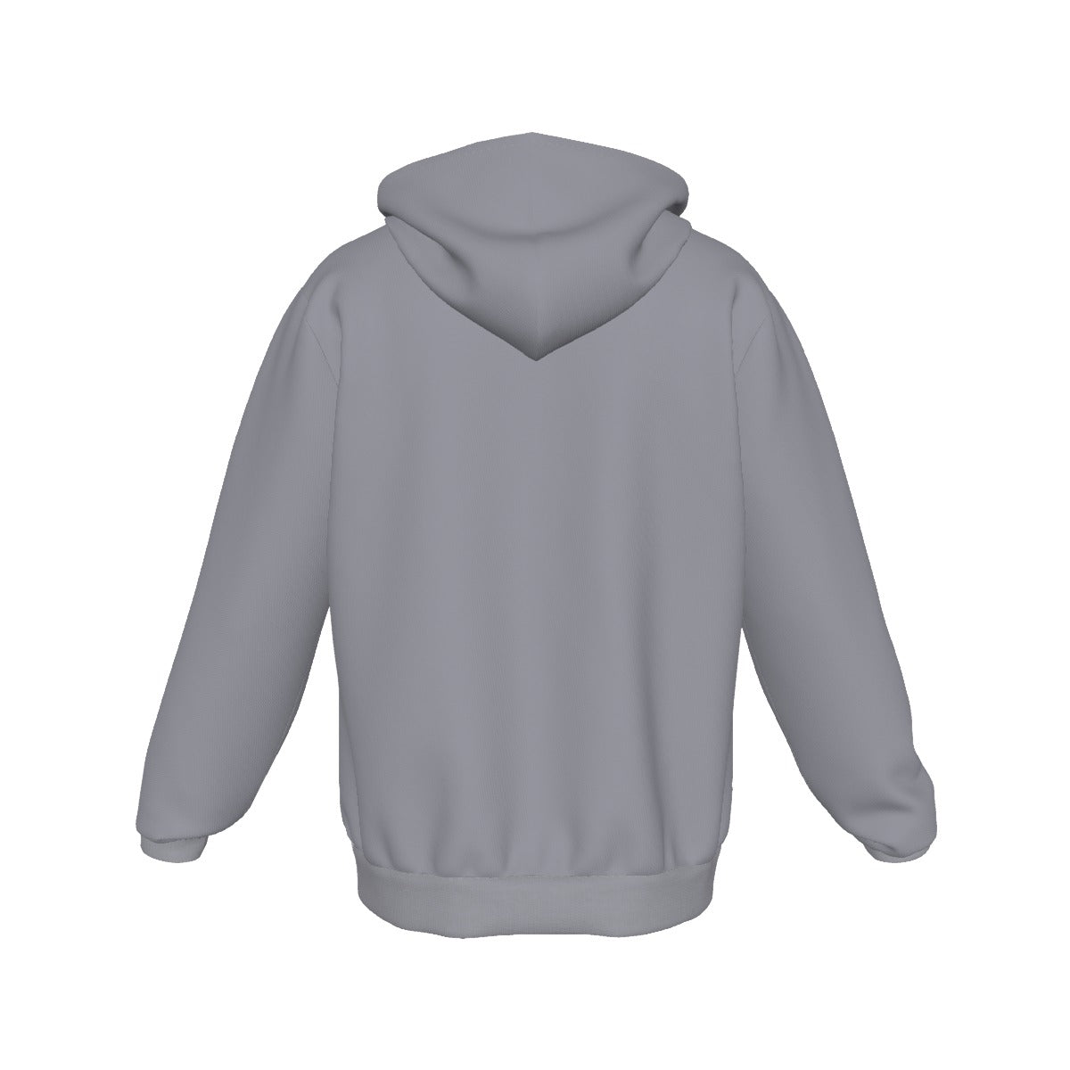 All-Over Print Zip Up Hoodie With Pocket