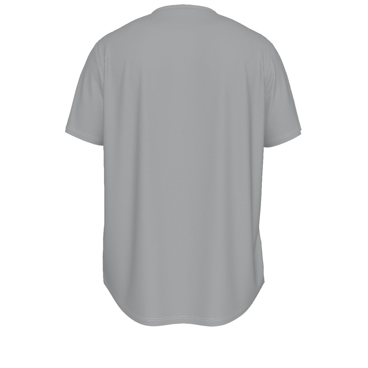 All-Over Print Men's Short Sleeve Rounded Hem T-shirt