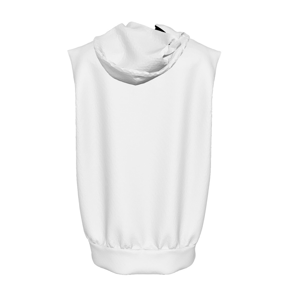 All-Over Print Men's Zipper-Up Sleeveless Hoodie