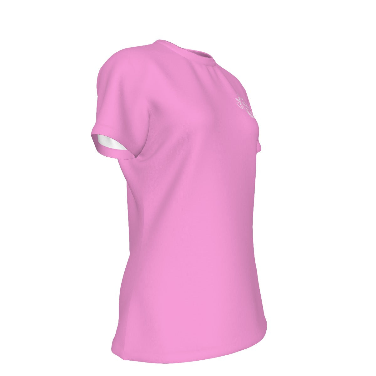 All-Over Print Women's Round Neck T-Shirt | 190GSM Cotton