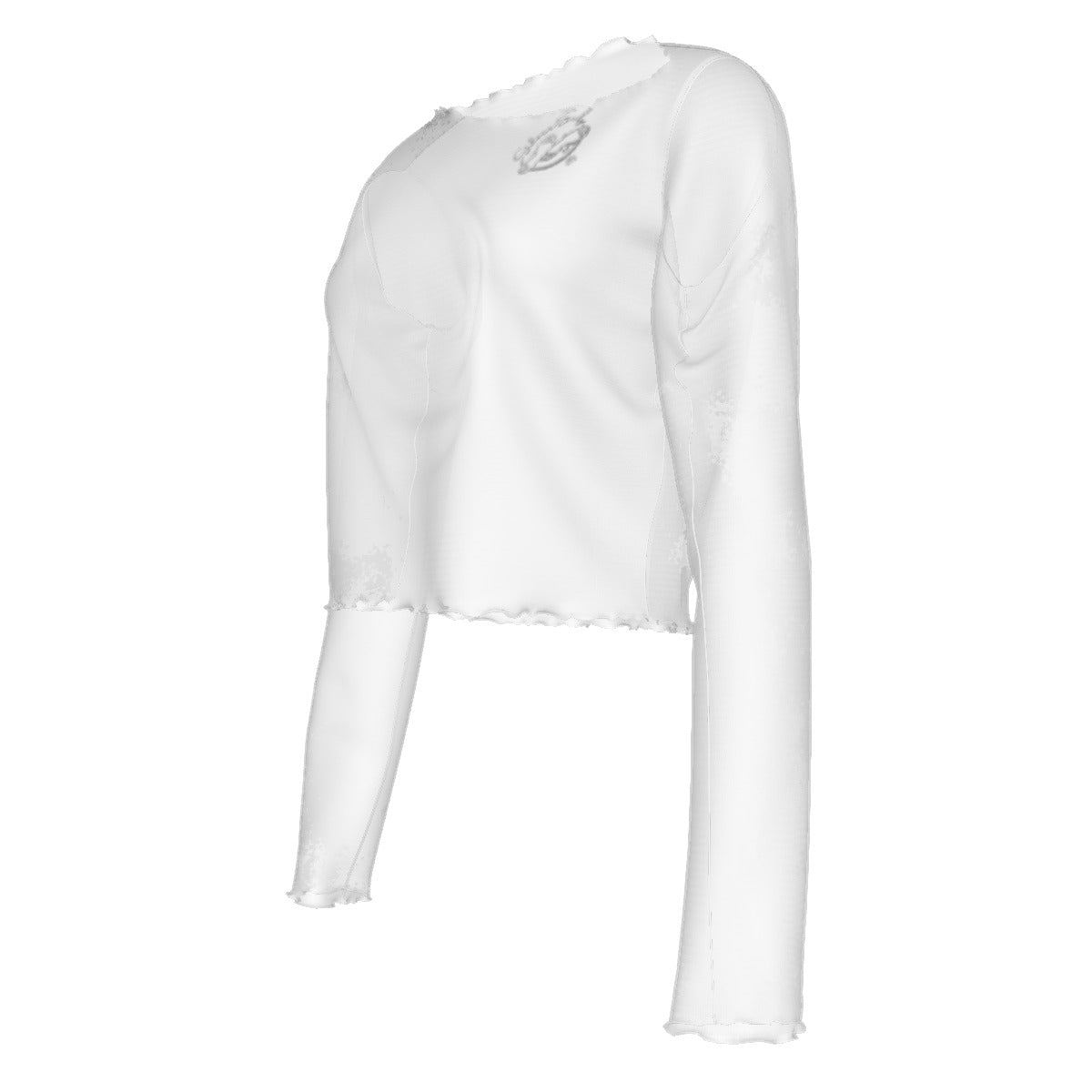 All-Over Print Women's Mesh Long Sleeves T-shirt