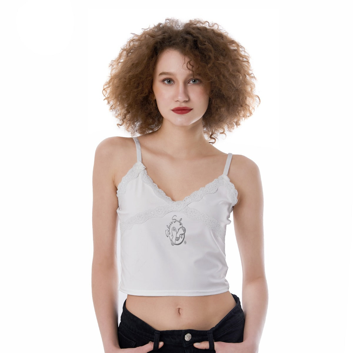 All-Over Print Women's Lace Camisole