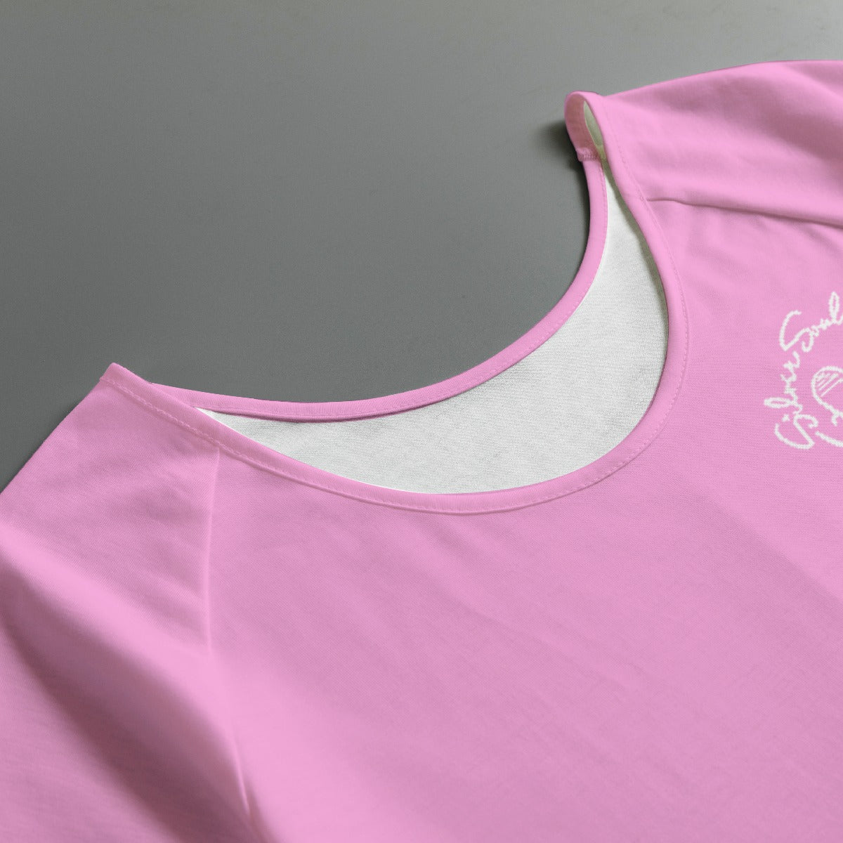 All-Over Print Women's Round Neck T-shirt With Raglan Sleeve