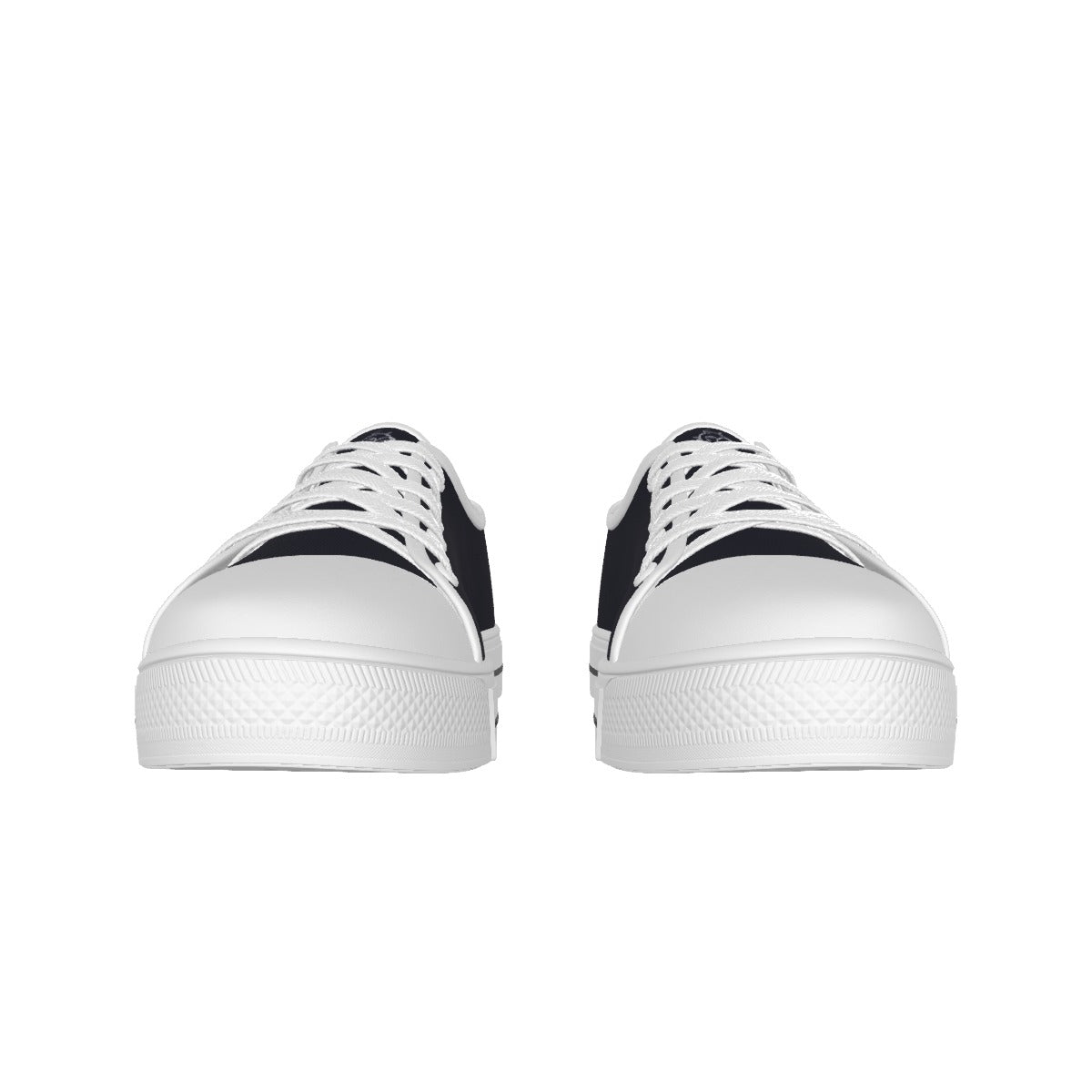 All-over Print Women's White Sole Canvas Shoes