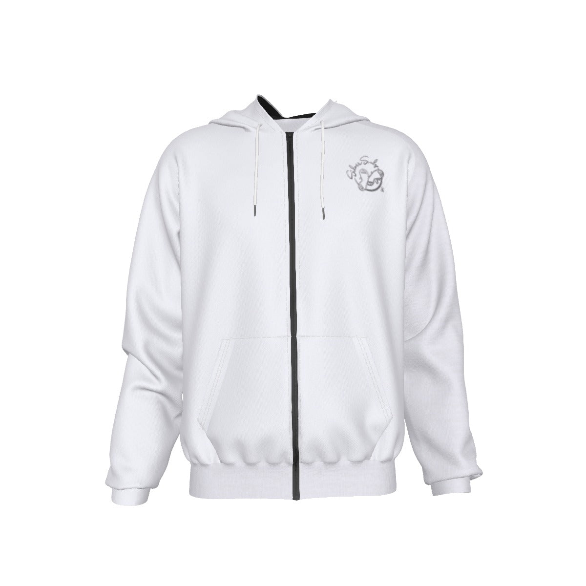 All-Over Print Men's Raglan Zip Up Hoodie