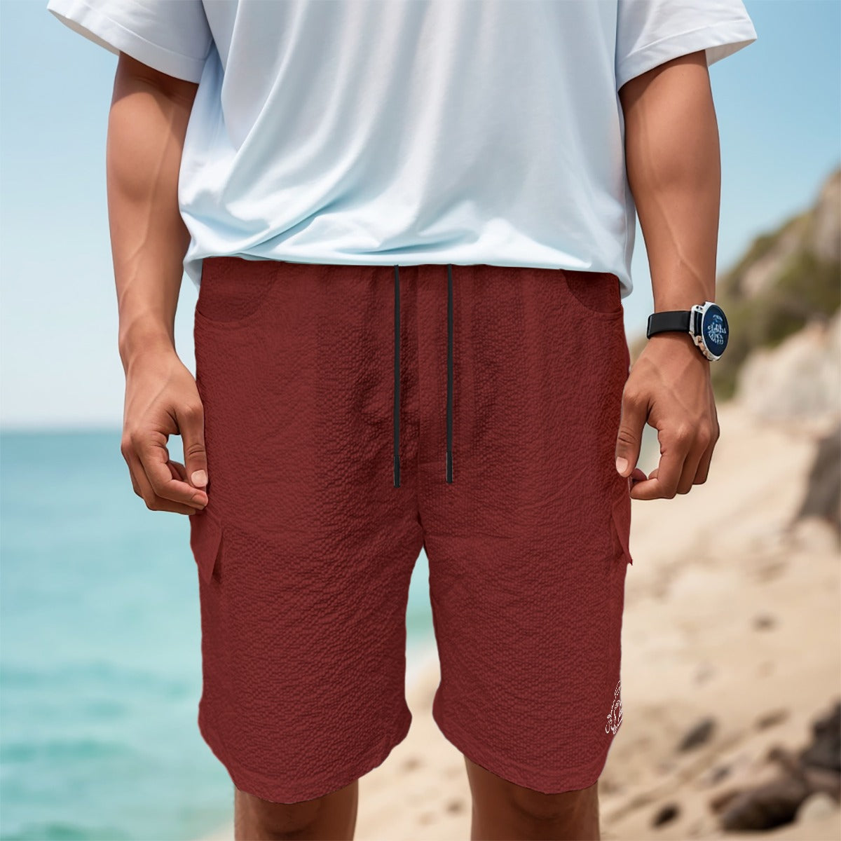All-Over Print Men's Cargo Shorts