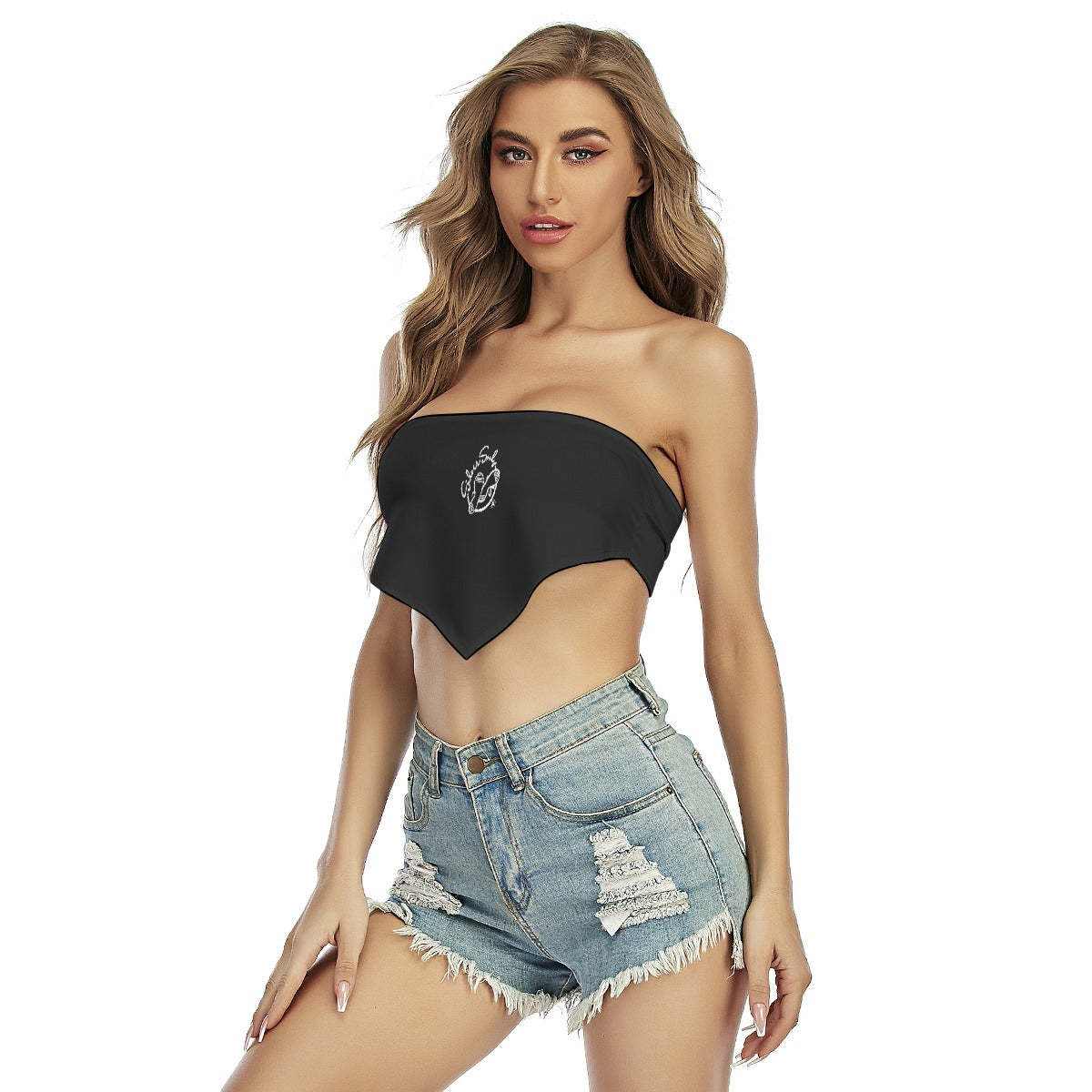 All-Over Print Women's Triangle Tube Top