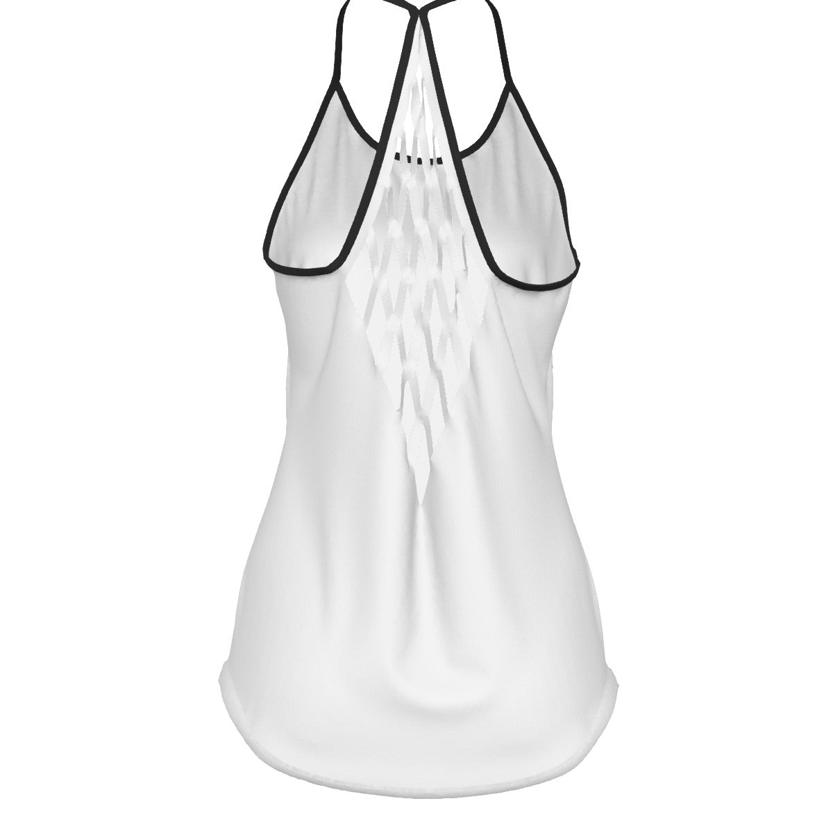 All-Over Print Women's Criss-Cross Open Back Tank Top