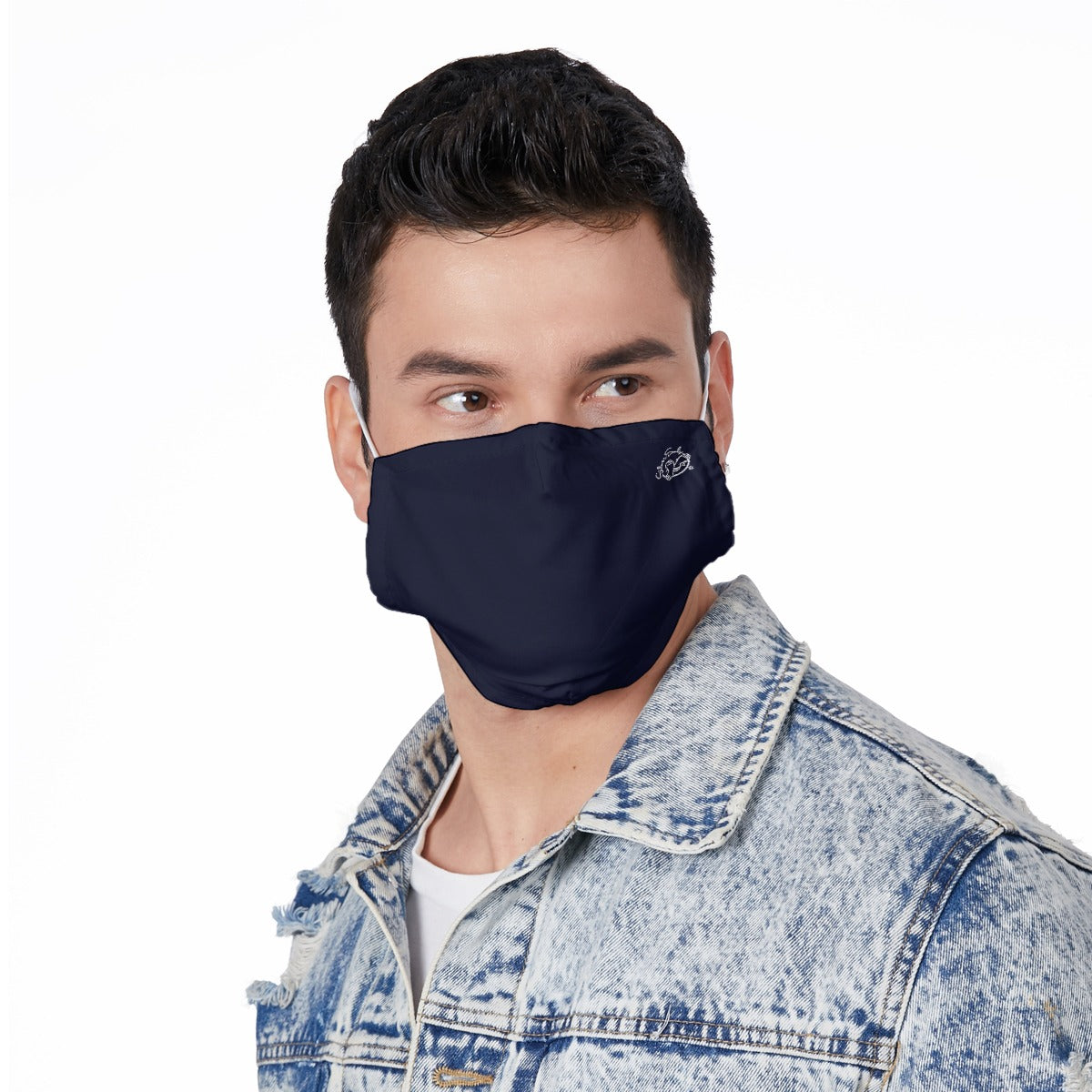 All-Over Print Face Mask with Adjustable Ear Loops