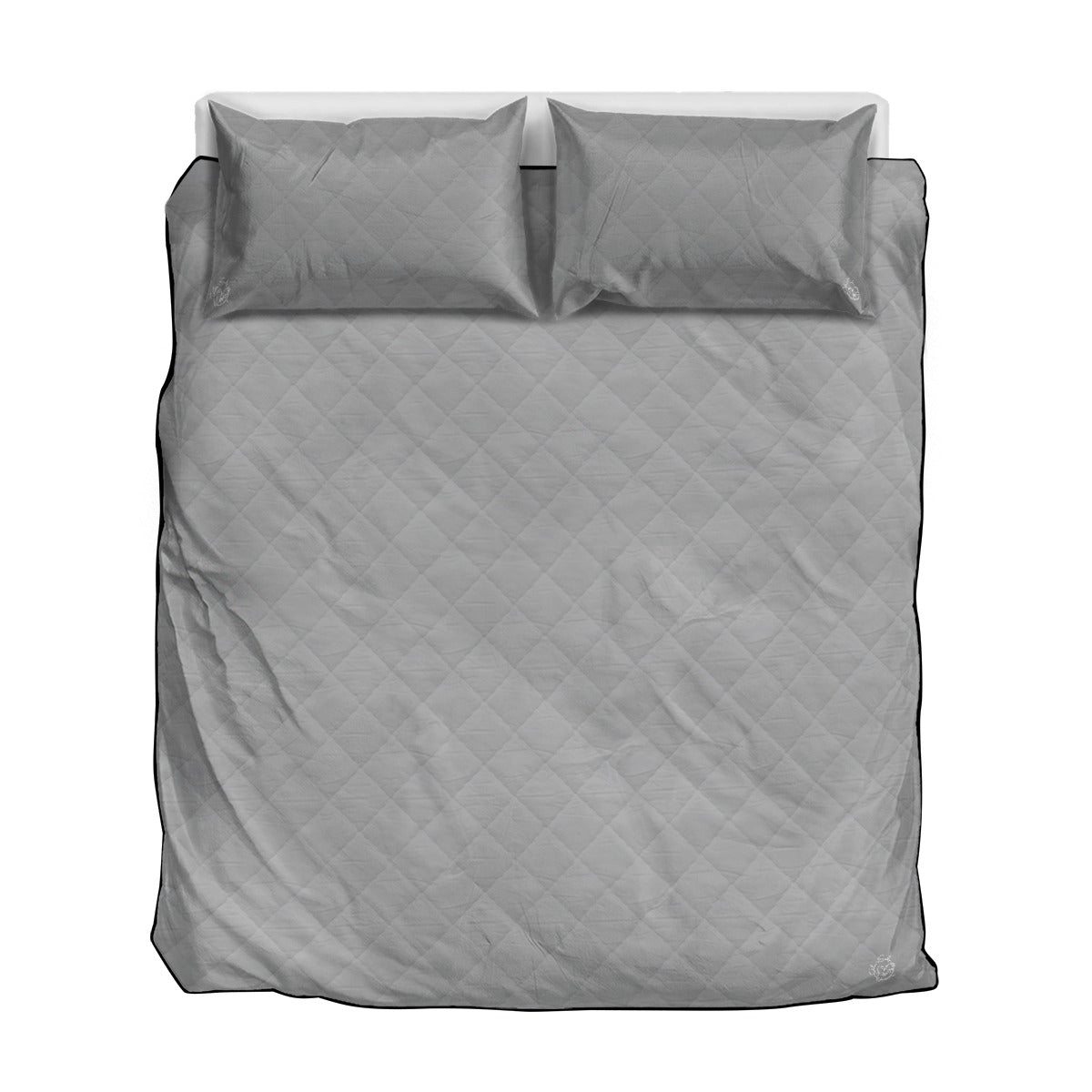 Quilt & Pillow Cases With Edge-wrapping Strips