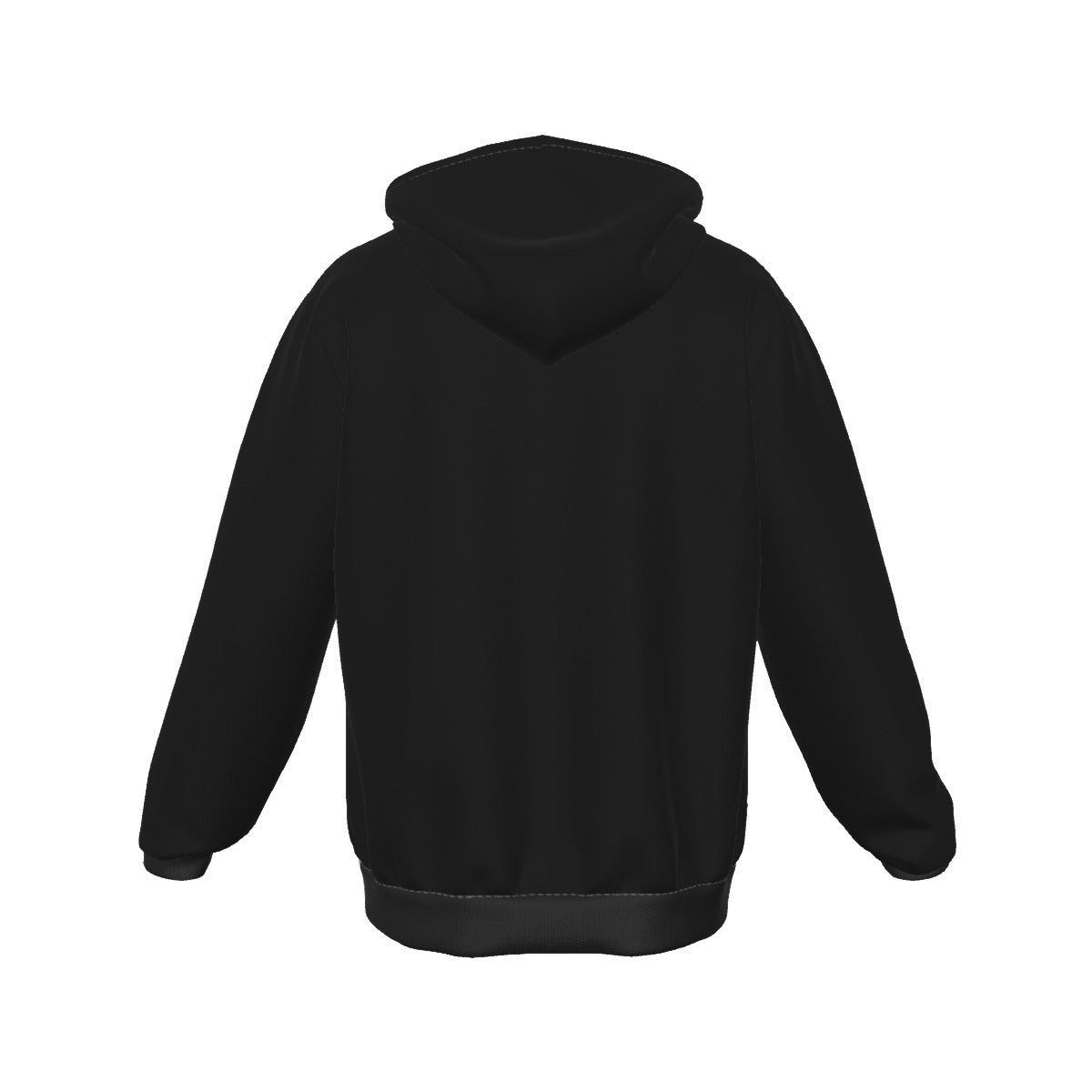 All-Over Print Zip Up Hoodie With Pocket