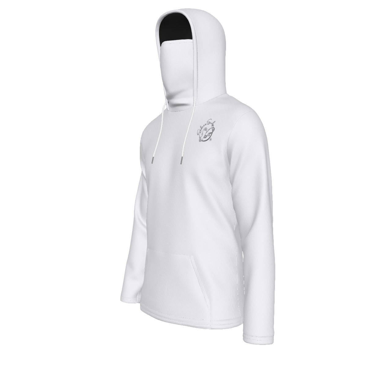 All-Over Print Men's Pullover Hoodie With Mask