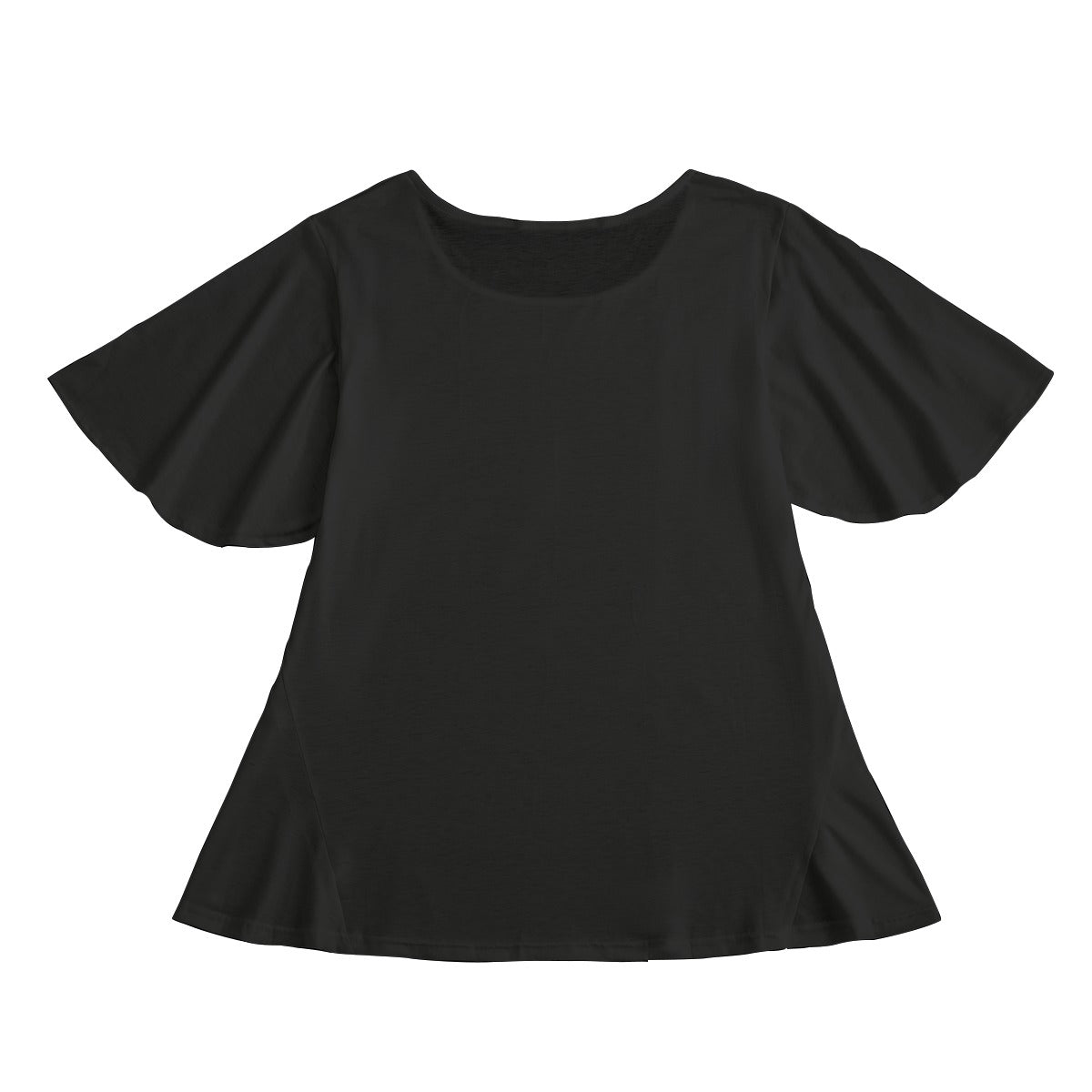 All-Over Print Women's Round Neck T-shirt With Short Sleeve