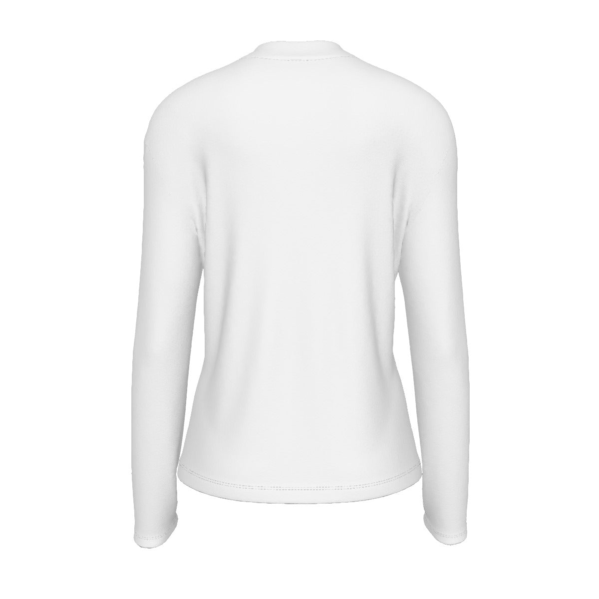 All Over Print Women's Stretchable Turtleneck Top