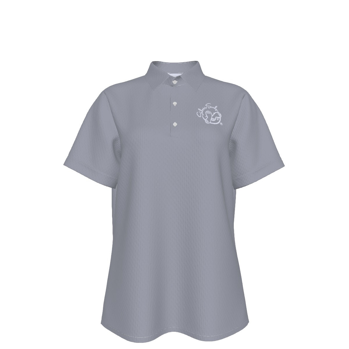 All-Over Print Women's Polo Shirt | Birdseye
