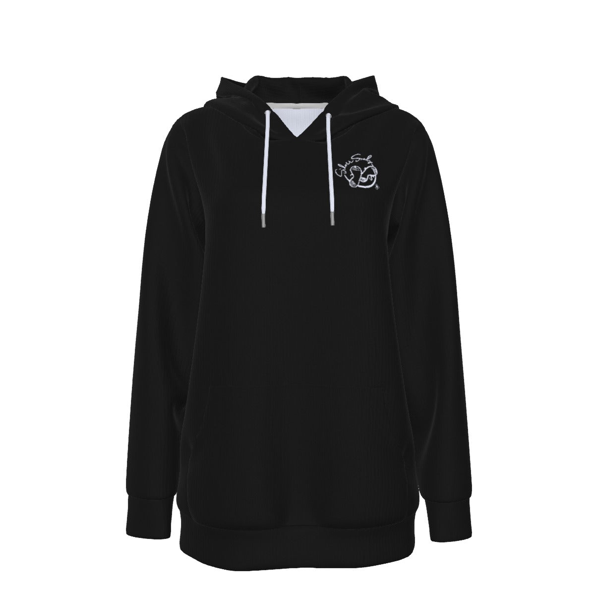 All-Over Print Women's Pullover Hoodie With Drawstring