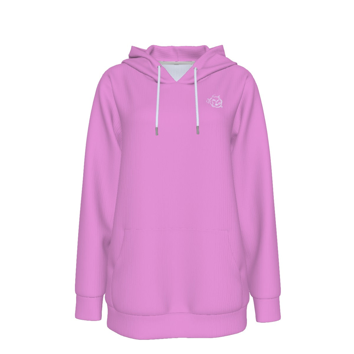 All-Over Print Women's Pullover Hoodie With Drawstring