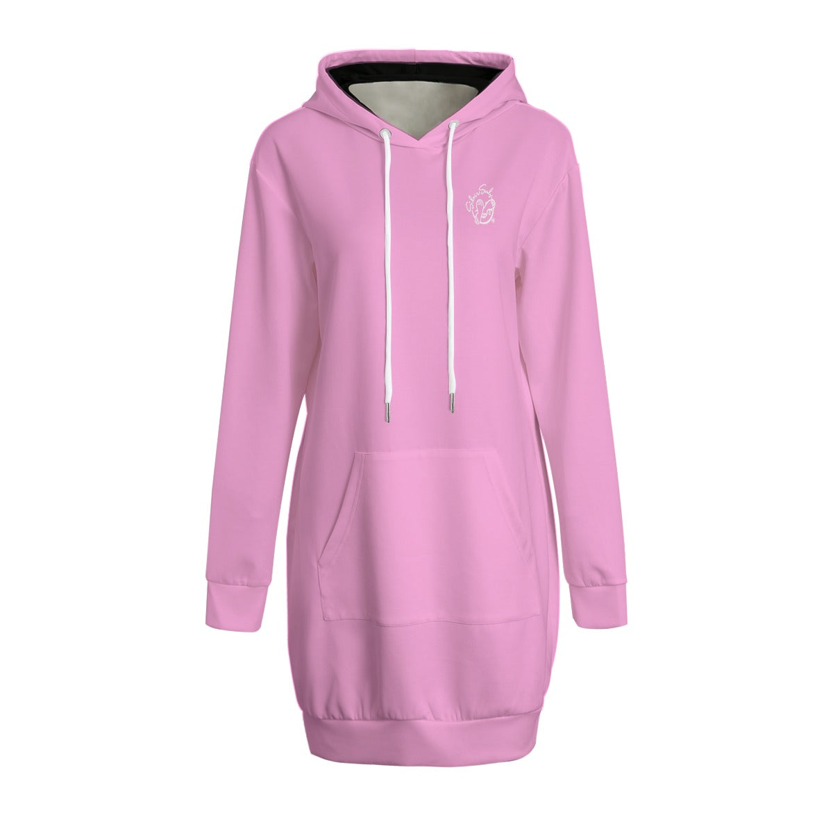 All-Over Print Women's Long Hoodie | Interlock
