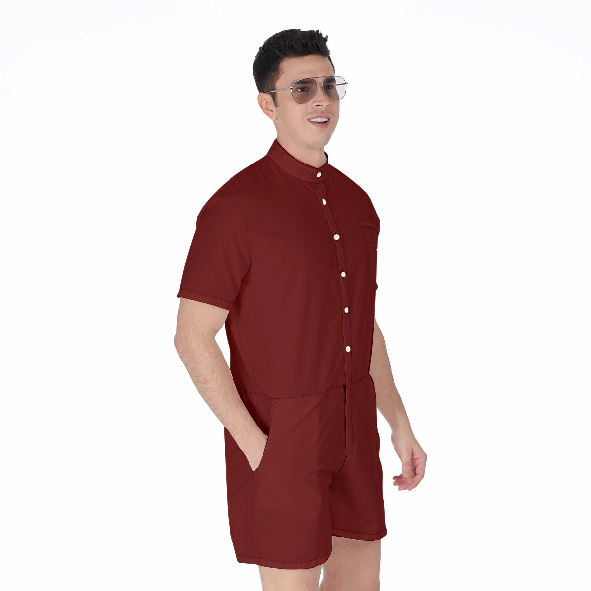 All-Over Print Men's Rompers