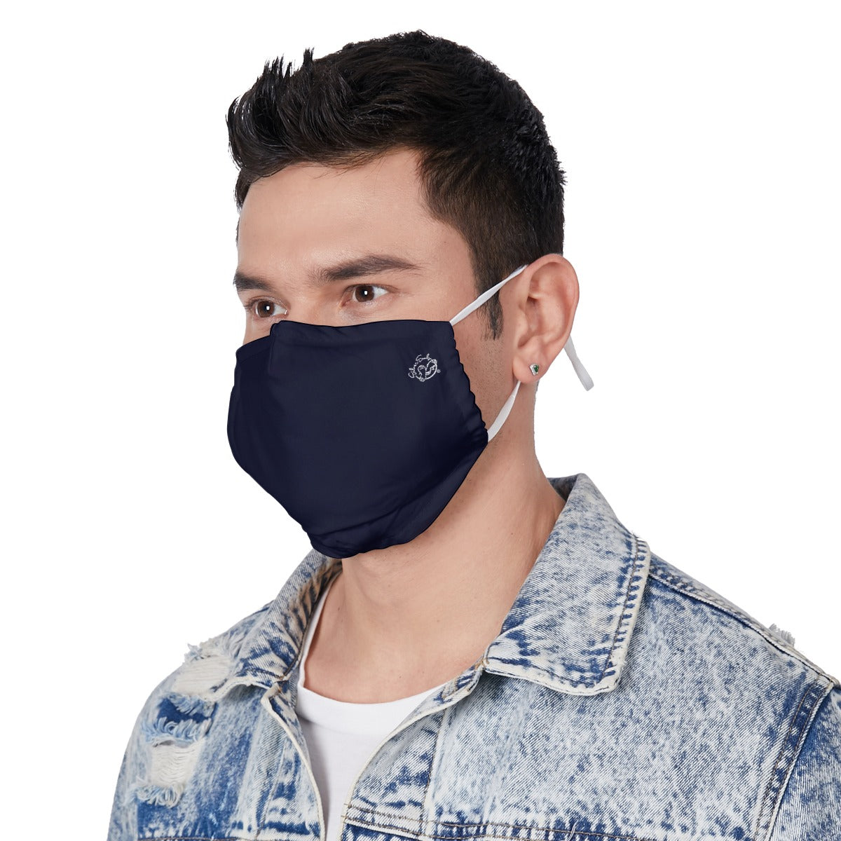 All-Over Print Face Mask with Adjustable Ear Loops