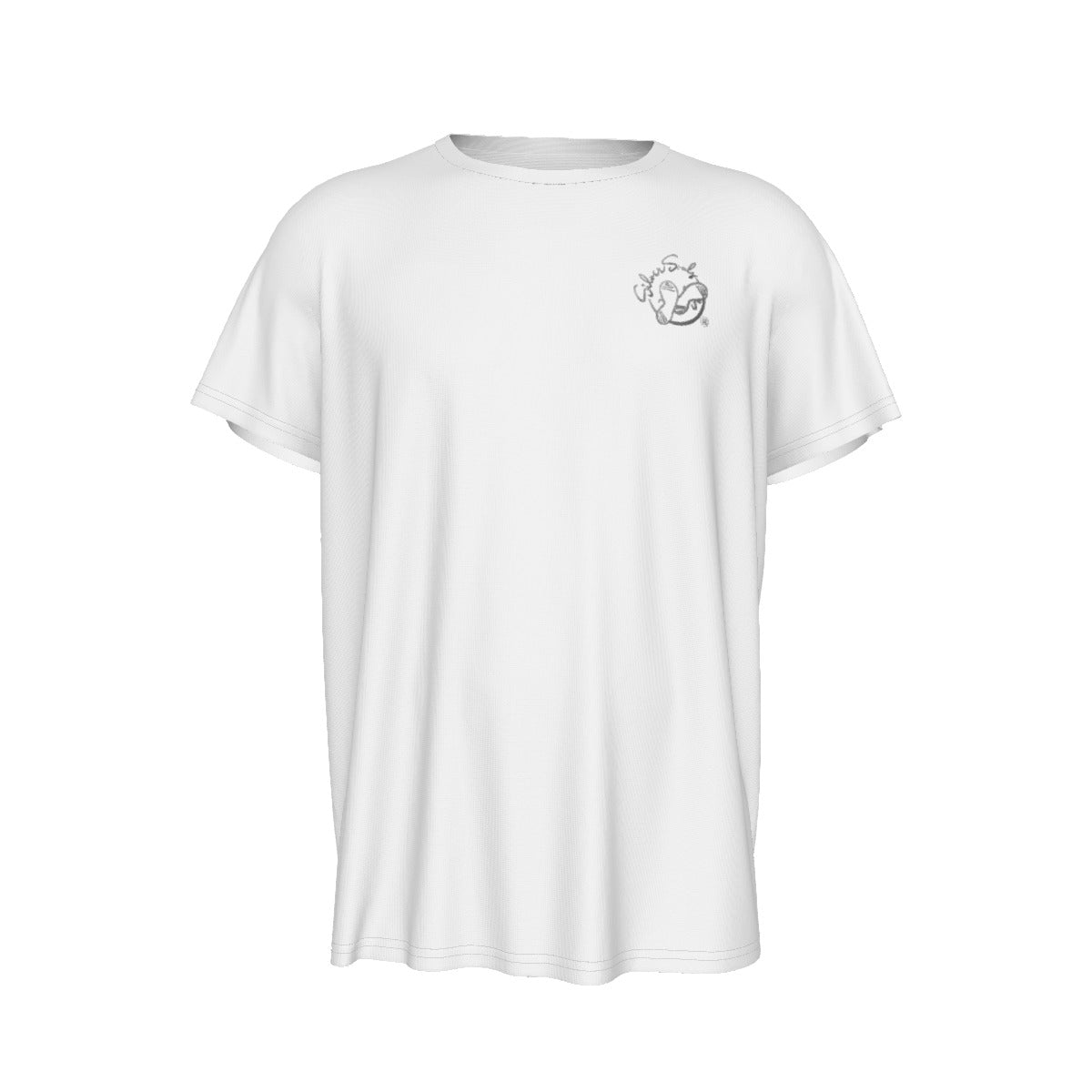 All-Over Print Men's Round Neck Short Sleeve T-Shirt