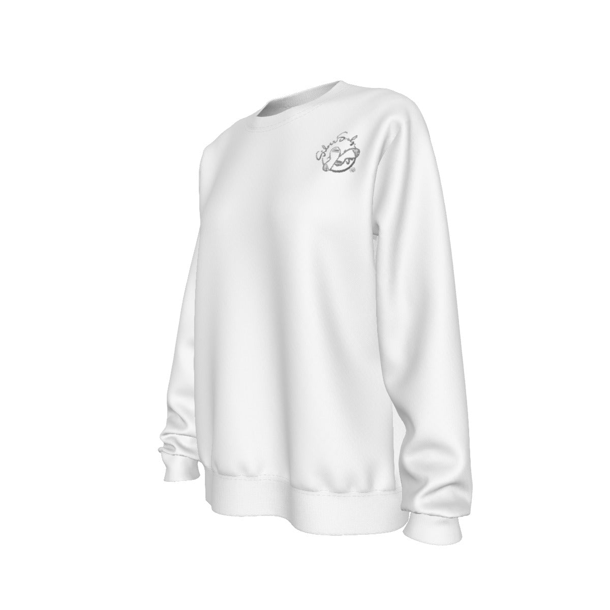 All-Over Print Women's Loose Sweatshirt