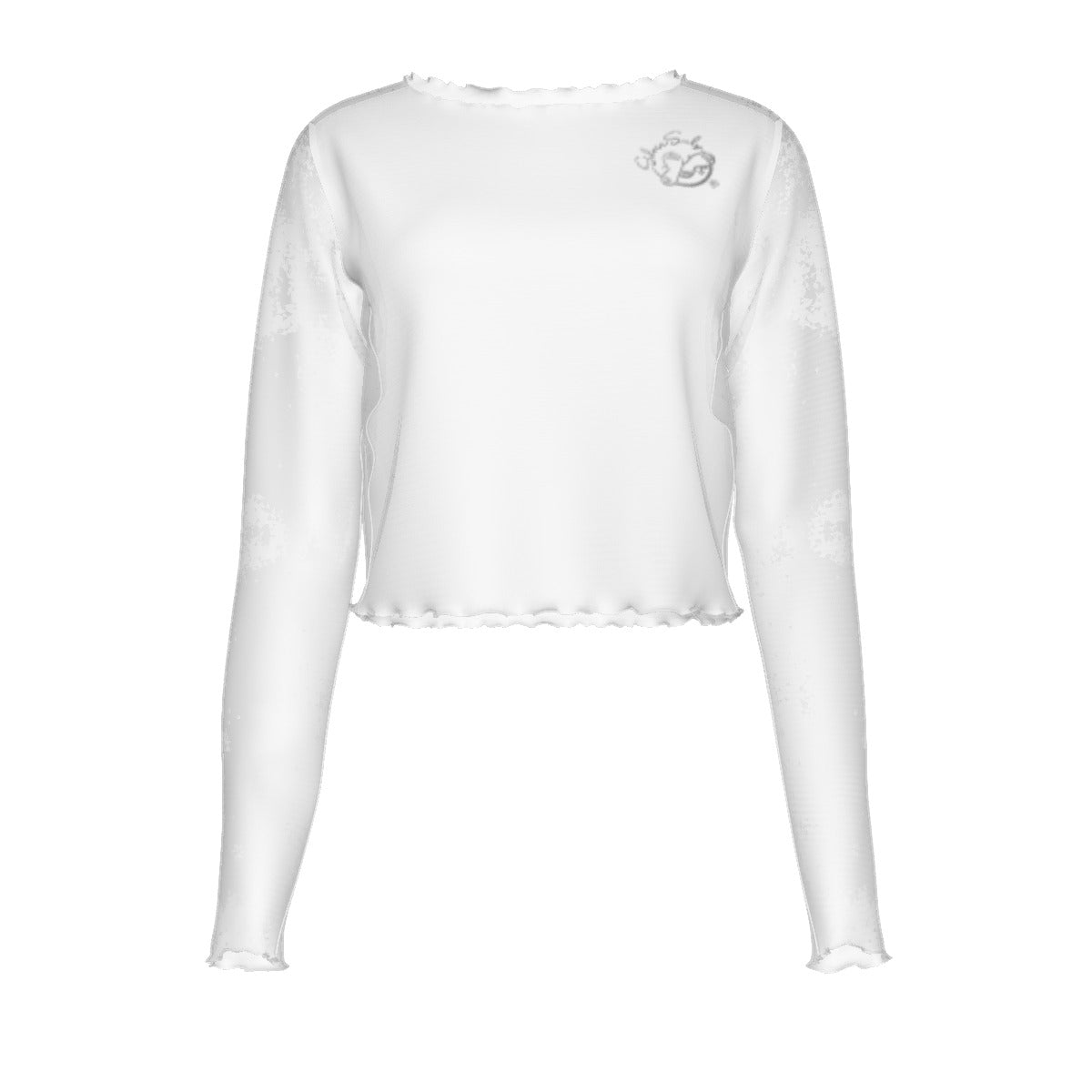 All-Over Print Women's Mesh Long Sleeves T-shirt