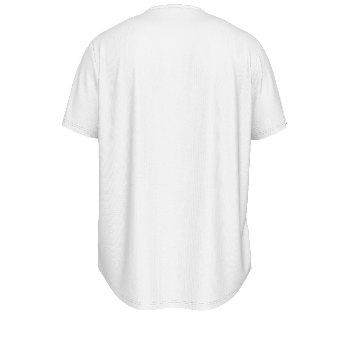 All-Over Print Men's Short Sleeve Rounded Hem T-shirt