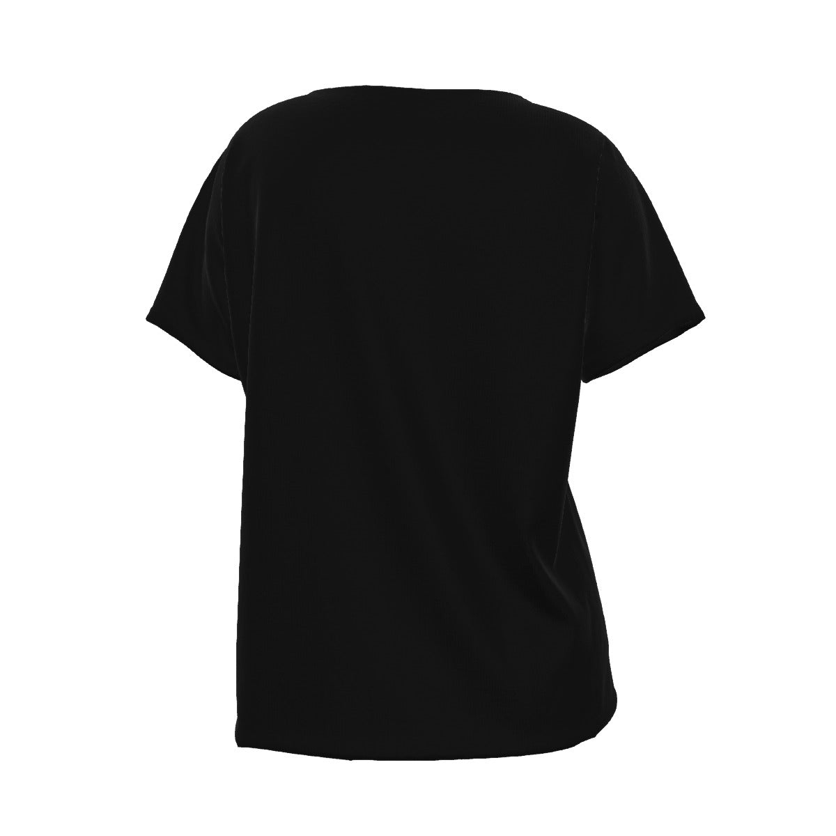 All-Over Print Women's Loose V-neck Short Sleeve T-shirt