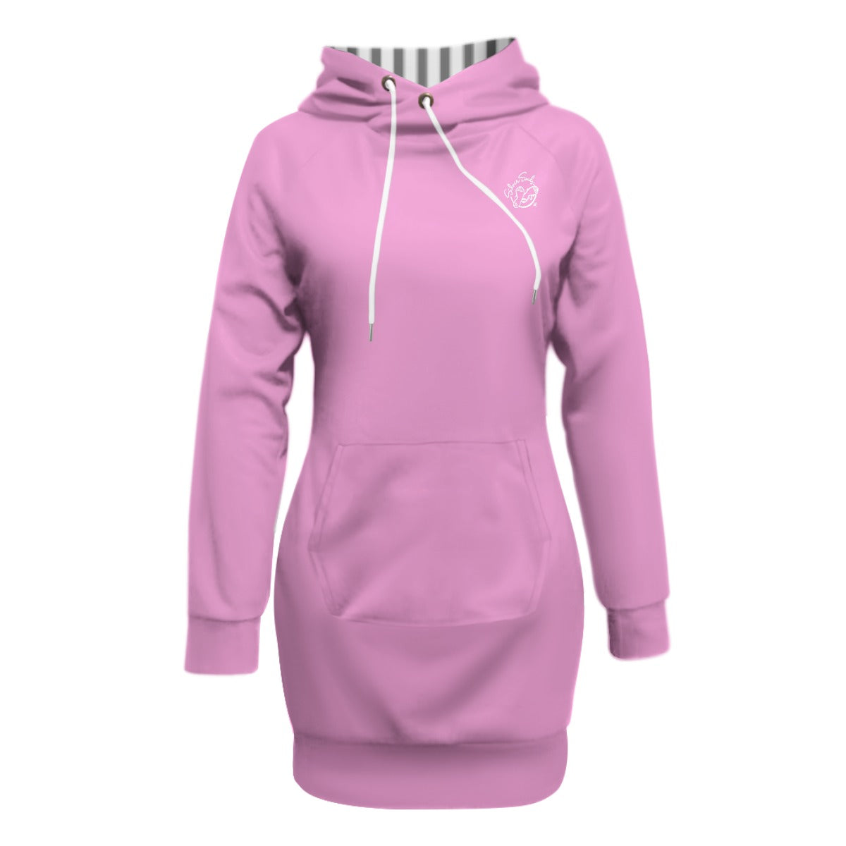 All-Over Print Women's Pullover Hoodie With Raglan Sleeve