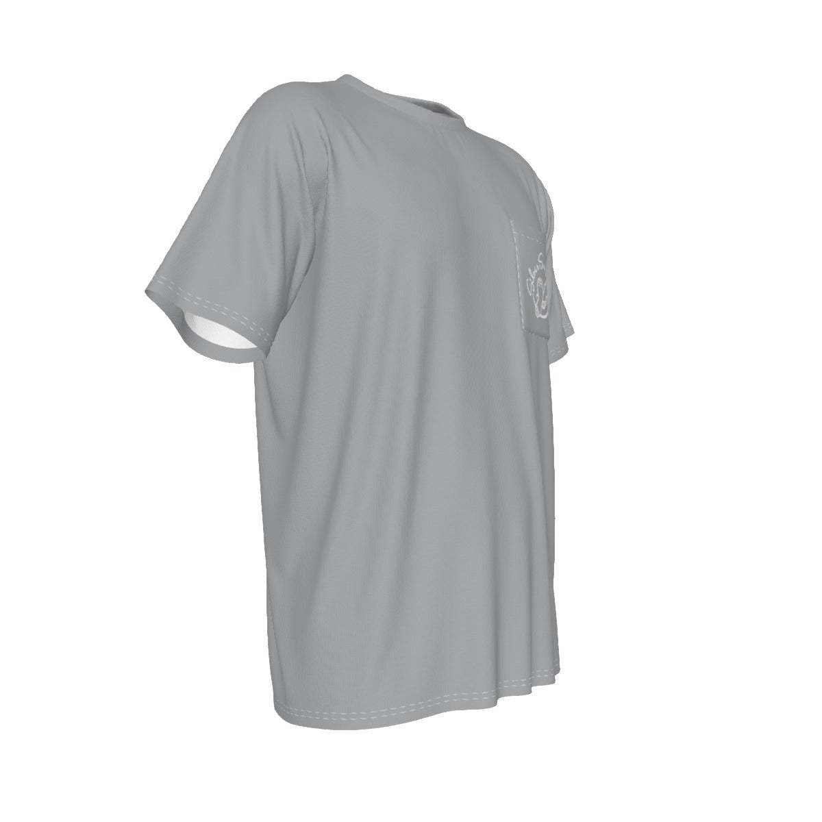 All-Over Print Men's Short Sleeve T-shirt With Chest Pocket