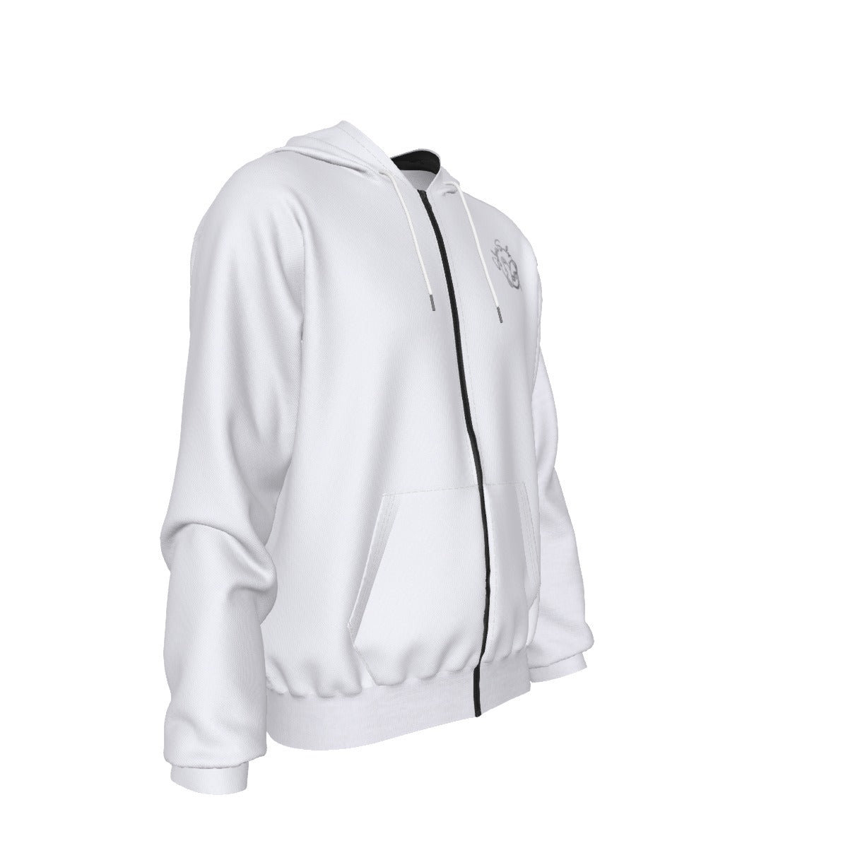 All-Over Print Men's Raglan Zip Up Hoodie