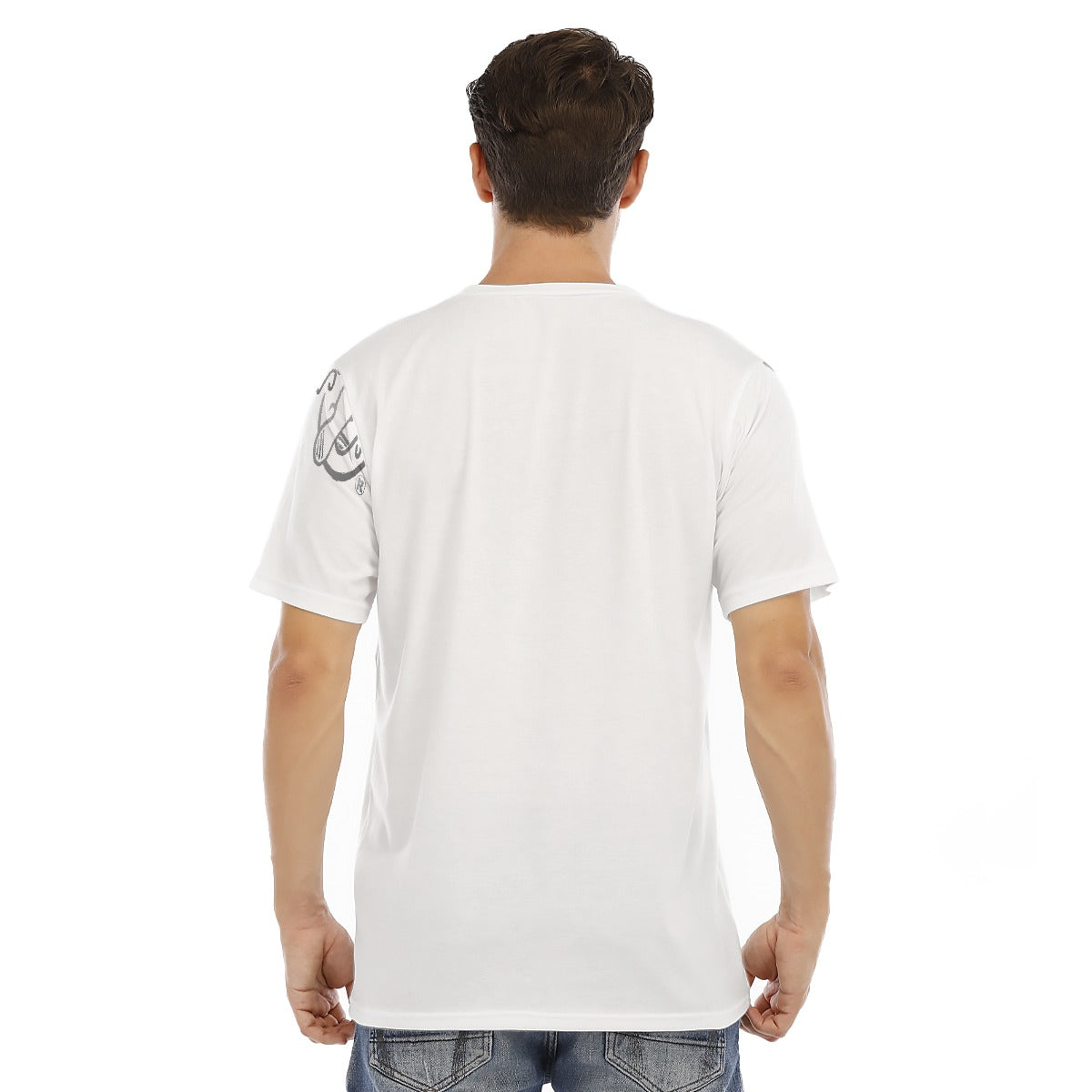 All-Over Print Men's Short Sleeve T-shirt With Chest Pocket